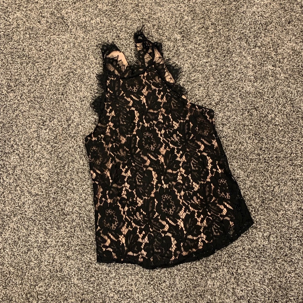 Black Lace Vici Dolls Top